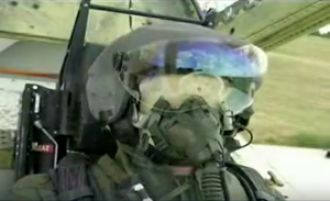 A HMD/S system showcased on the PAF documentary "In Pursuit of Self Reliance." The system shown here has some close similarities to the South African Denel Archer.