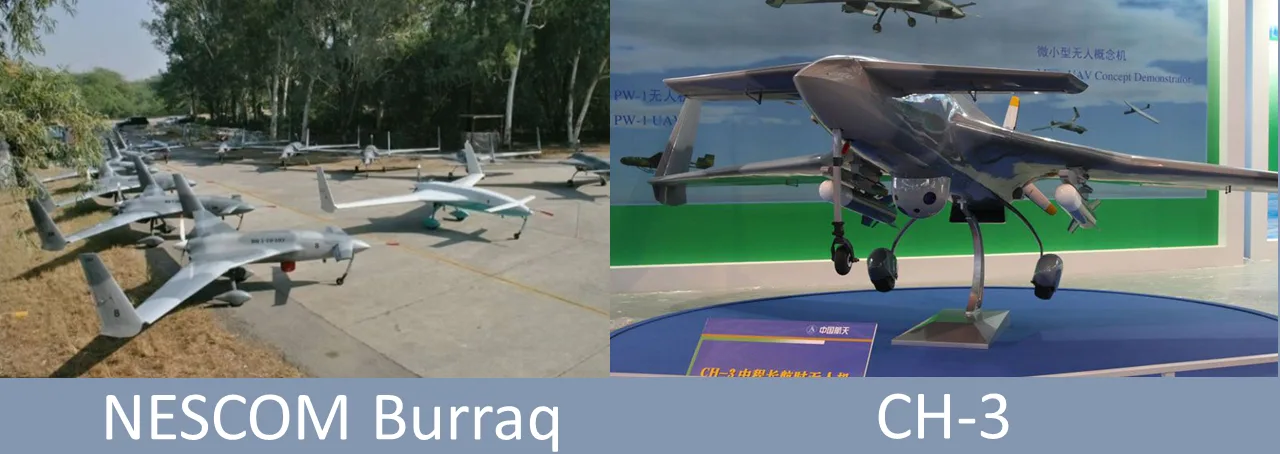 Burraq-vs-CH-3 - Quwa Burraq-vs-CH-3
