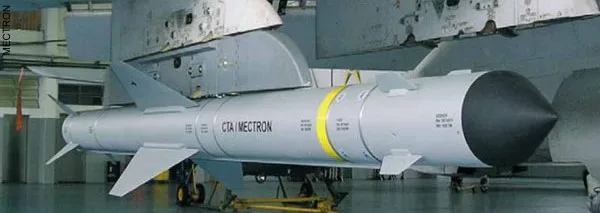 Mectron MAR-1 ARM - Quwa Pakistan ordered 100 MAR-1 anti-radiation missiles (ARM) for 8 million U.S. At over alt=