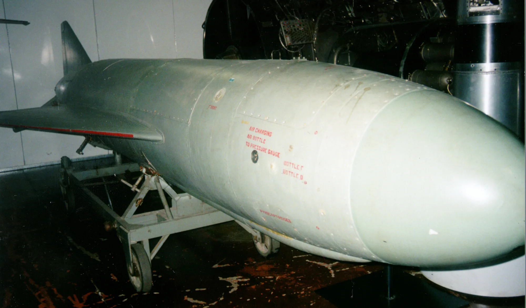 Styx-01-Smithsnonian - Quwa SS-N-2 Styx anti-ship missile. Photo credit: Smithsonian's National Air and Space Museum