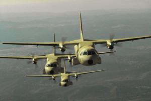 Moroccan Air Force CN-235s. Photo credit: Airbus