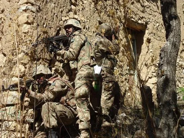 Pakistan Army regular infantry during Zarb-e-Azb (2014-present)