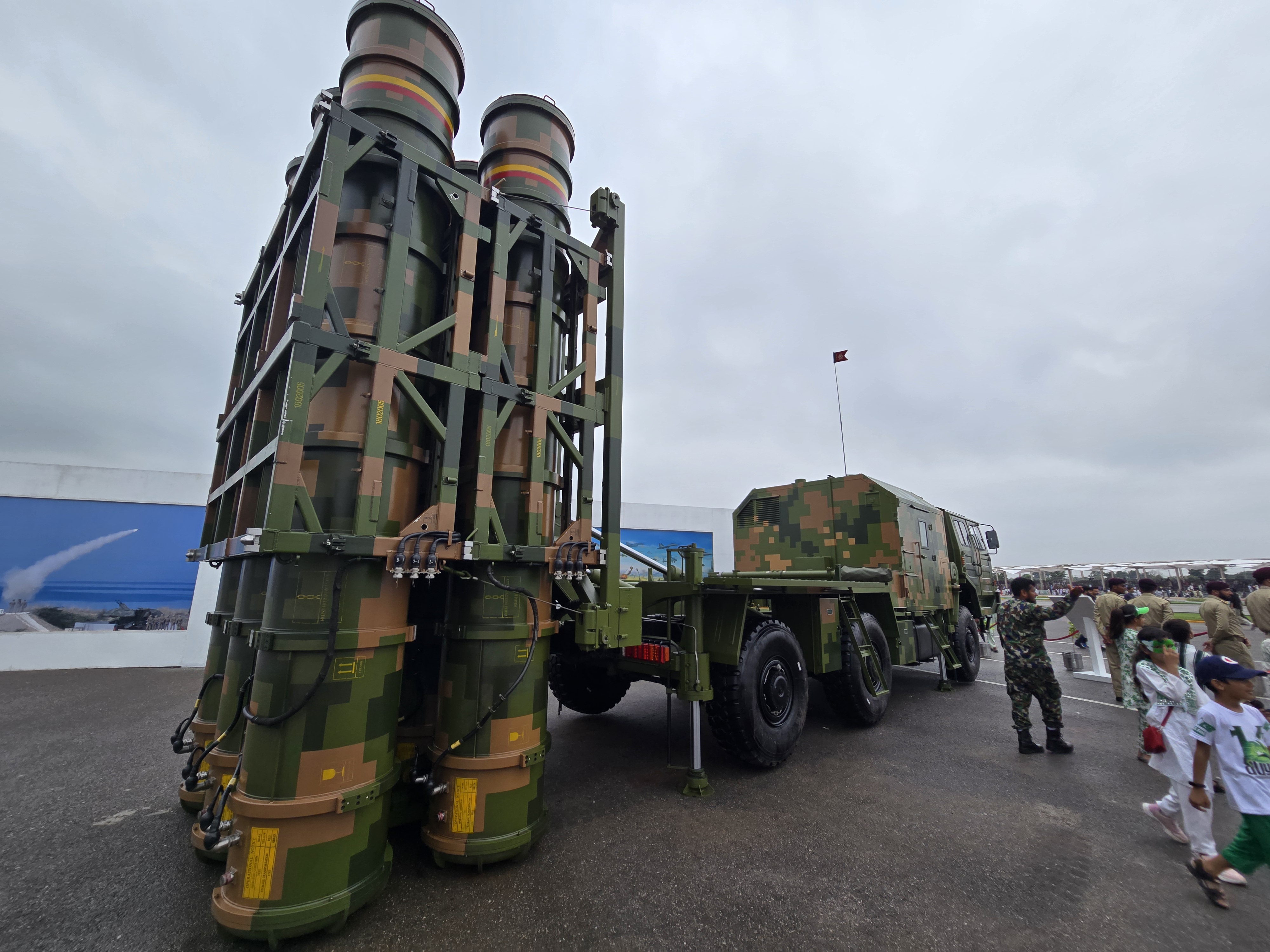 HQ-9/P (HQ-9BE) long-range surface-to-air missile system in Pakistan Army service.