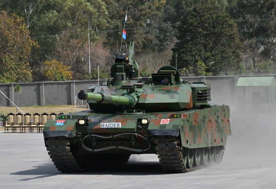 Pakistan Army Haider (VT4) Main Battle Tank.