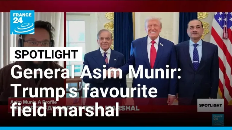 France 24 interview about Pakistan Army Chief Asim Munir