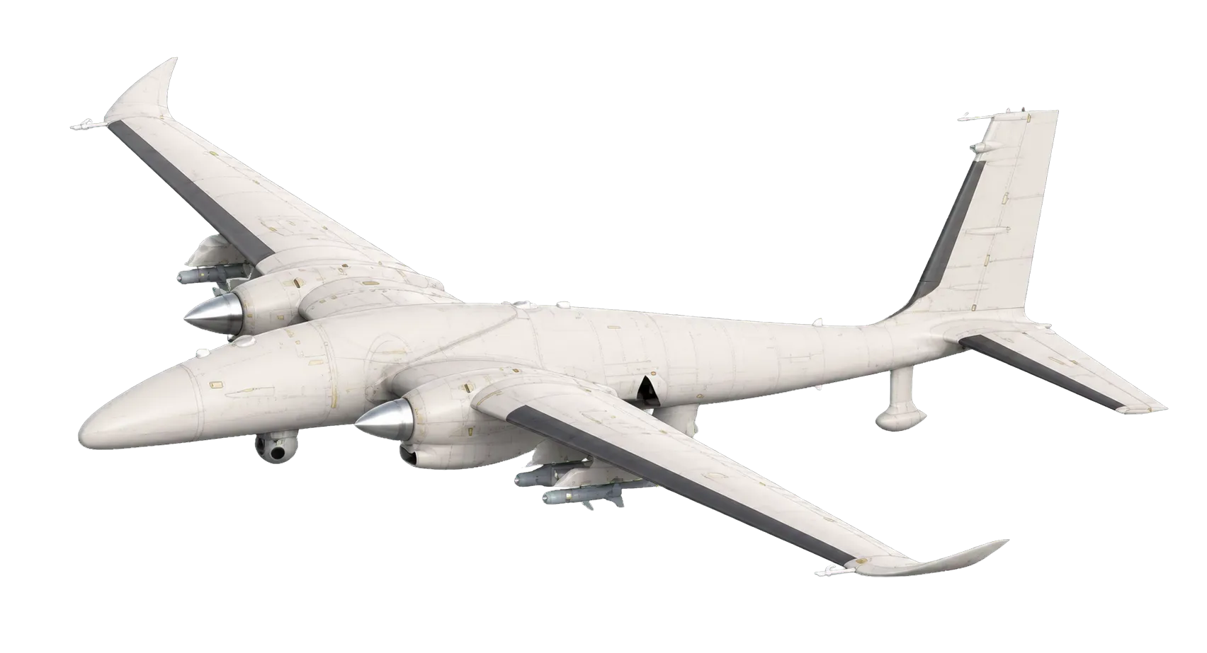 Technical editorial rendering of Bayraktar Akıncı