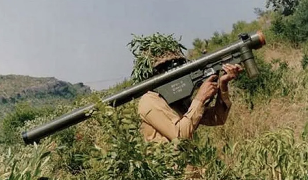 Pakistan Army short-range air defence display with MANPADS systems