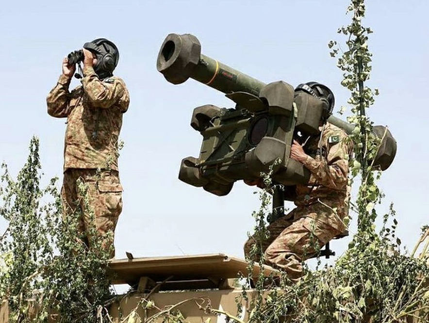 Pakistan Army air defence display representing VSHORAD systems