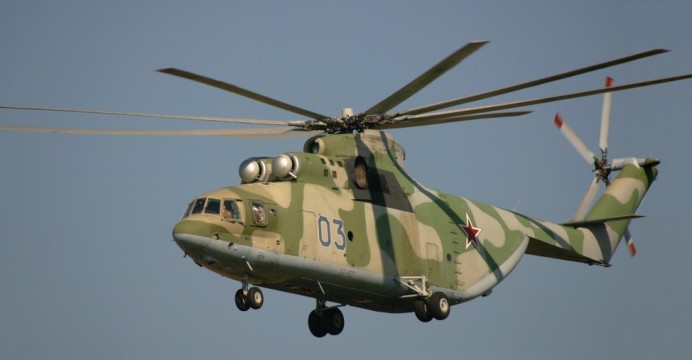 Algeria receives first two Mi-26T2 Halo helicopters