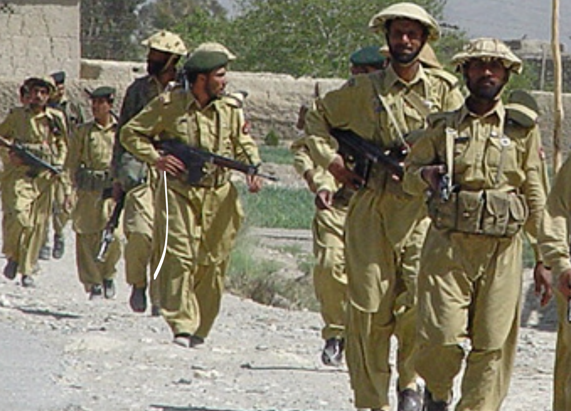 The Frontier Corps' during one of the military's earlier (2002-2004) deployments to FATA.