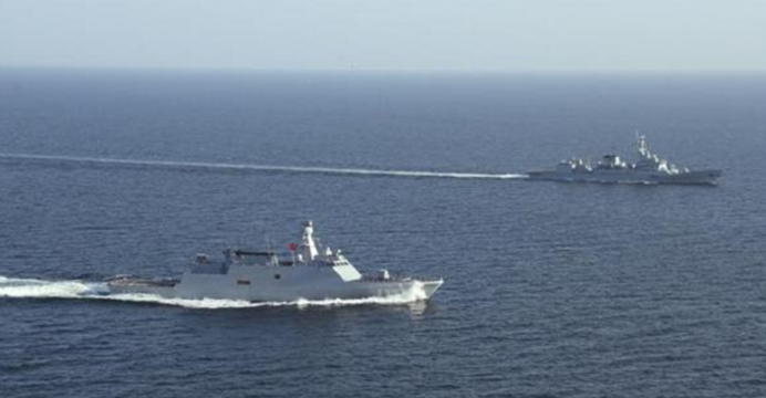 Turkey & Pakistan conduct bilateral naval exercise