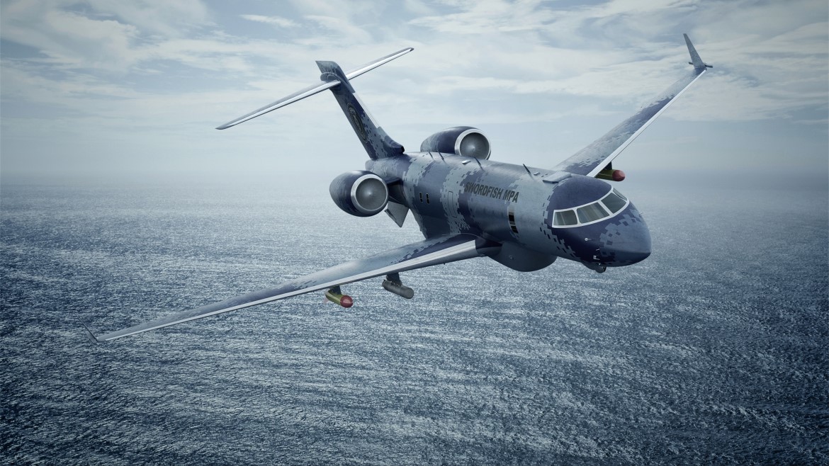 Profile Saab Swordfish Maritime Patrol Aircraft MPA Profile Saab Swordfish Maritime Patrol Aircraft MPA