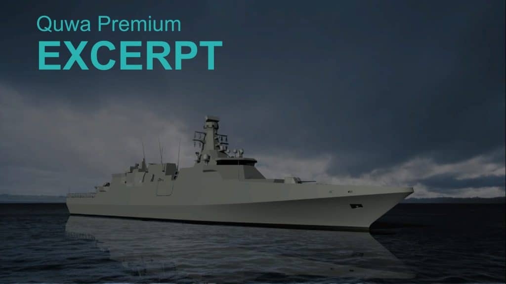 21022022-E - Quwa Illustration of the Pakistan Navy's Jinnah-Class Frigate