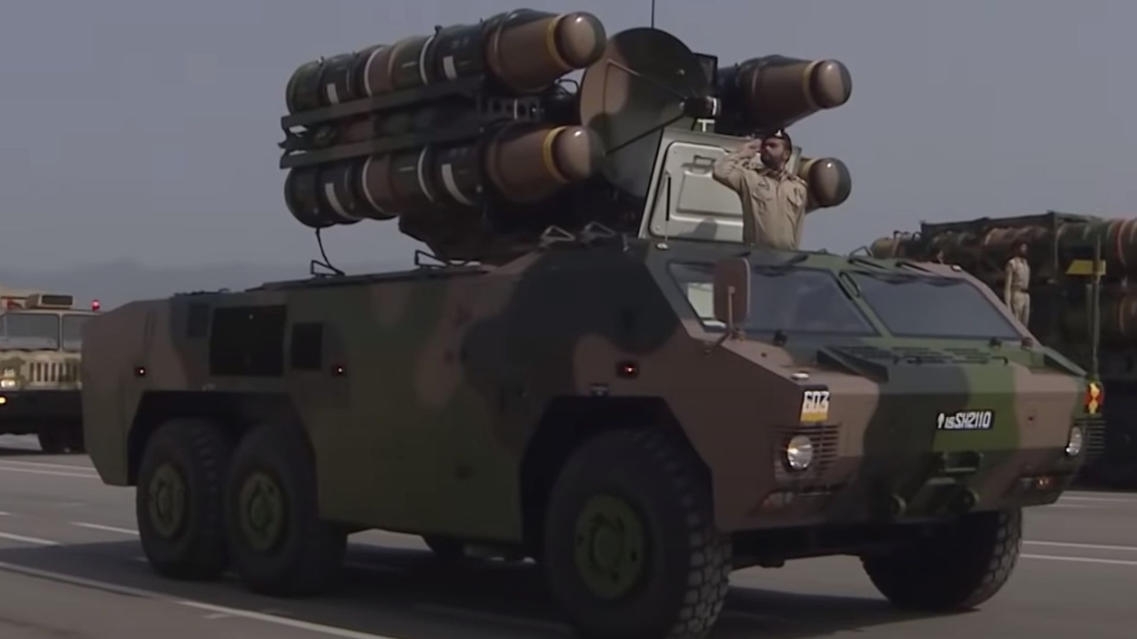 Photo of a Pakistan Army FM-90 short-range air defence system.