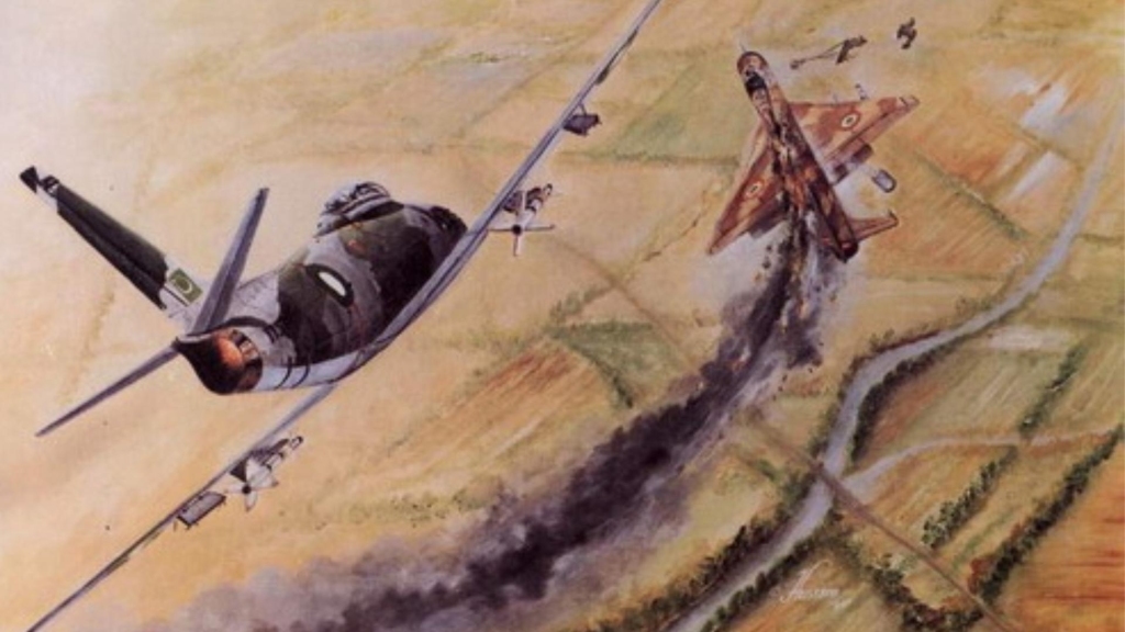 Pakistan Air Force F-86F by Husaini - Quwa