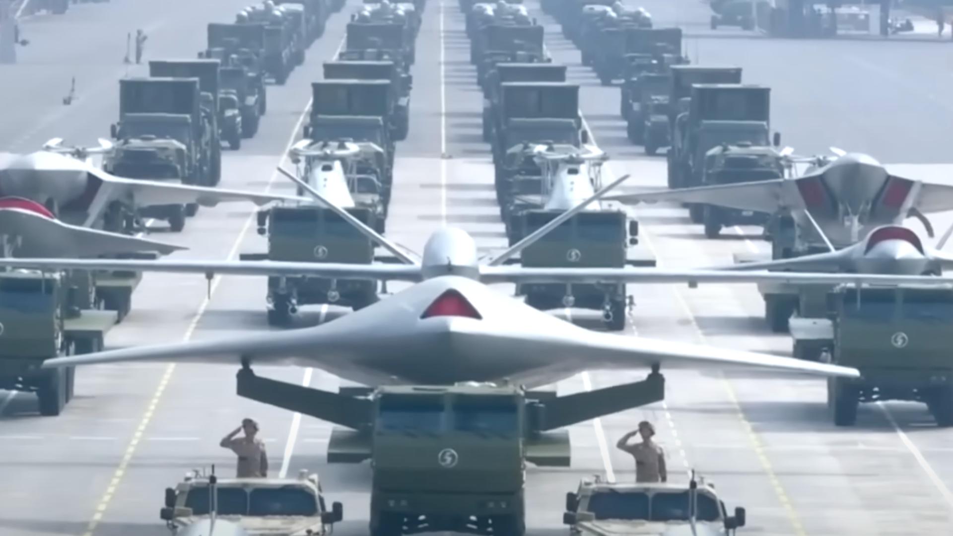 China Military Parade 2025 Drones - Quwa