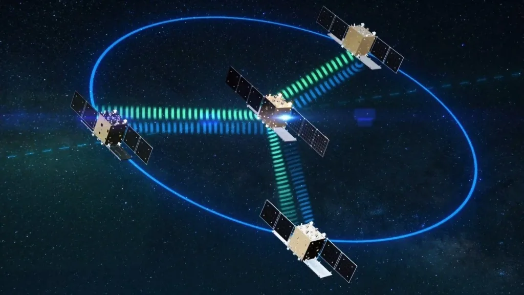 Illustration of the PIESAT Nuwa Constellation, a system similar in concept to the one Pakistan seems to be buying from the Chinese company.