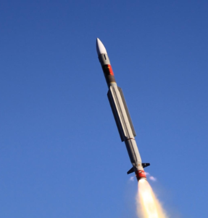 Photo of a M B D A CAMM E R surface-to-air missile system, shown as a hero image for a report on the future of Pakistan's air defence system posture.