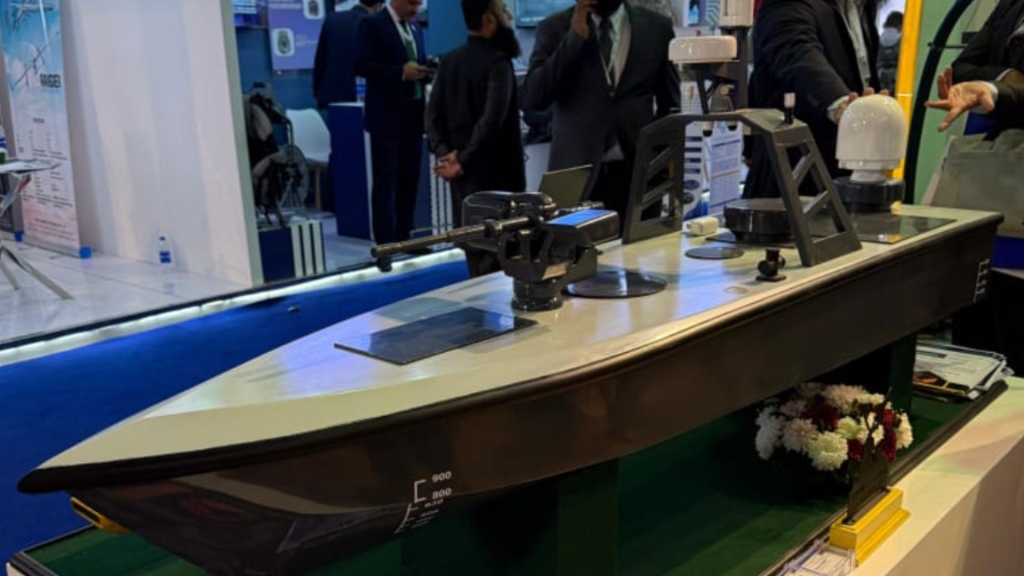 Scaled mock-up of the Beyond Koncept Muhassir USV