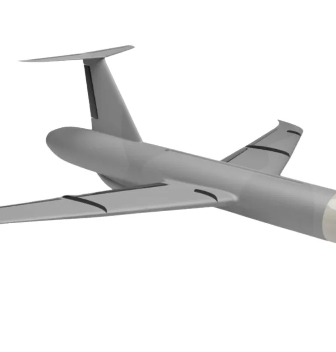 Illustration of the Woot-Tech Nimbus 2K loitering munition.