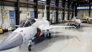 Pakistani JF-17 Production - Quwa Line up of Pakistani JF-17 fighters. Photo used as a hero image for an article.