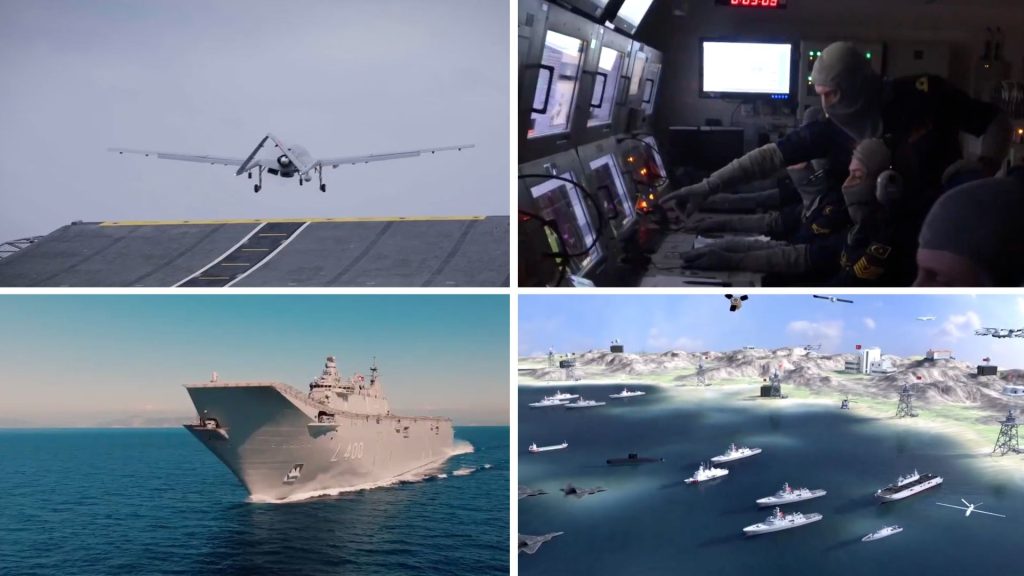 Havelsan Advent FleetStar - Quwa Photo showcasing how Havelsan's Advent Combat Management System works.