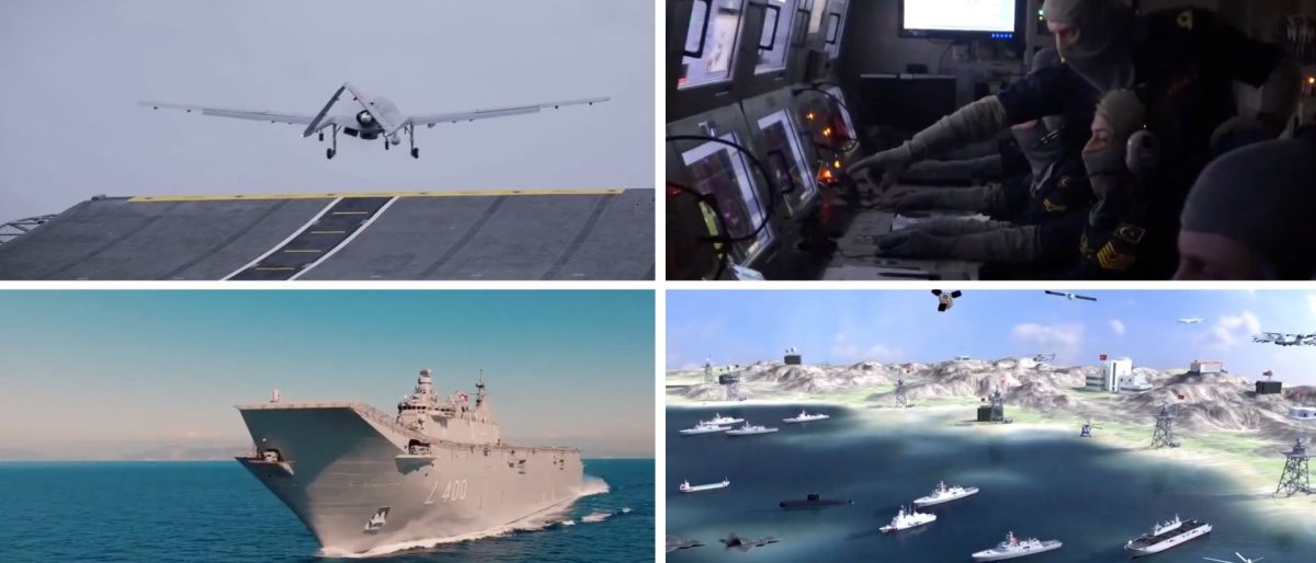 Havelsan Advent FleetStar - Quwa Photo showcasing how Havelsan's Advent Combat Management System works.