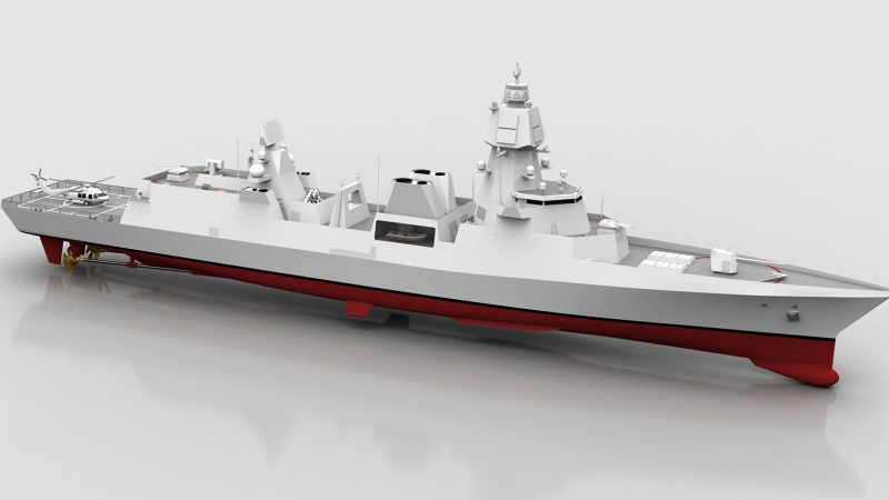 Kuasar Marin Unveils KM-F148 5,500-Ton Air Defence Frigate Concept
