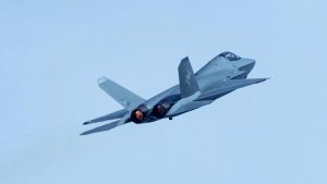 Shenyang J-35 stealth fighter in flight