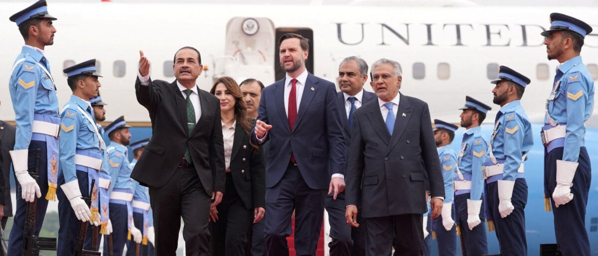 Top US and Pakistani officials meeting in Islamabad to convene for talks with Iran.