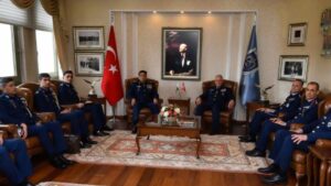 Photo of Pakistan Air Force Chief ACM Zaheer Babar in Turkiye in May 2026