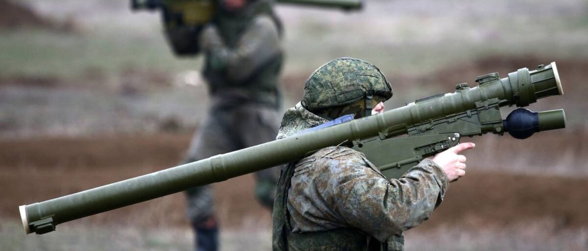 Photo of the Verba Man-Portable Air Defence System (MANPADS) being tested.