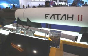 Anza Mk-III MANPADS shoulder-fired surface-to-air missile system on display at the World Defense Show 2026 in Riyadh — Pakistan's indigenous man-portable air defence missile produced by KRL and GIDS