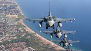 Turkish Armed Forces conducting Exercise EFES 2026 live-fire drills at Doğanbey, Seferihisar, İzmir, with 50 nations participating in the Distinguished Observer Day on 20–21 May 2026