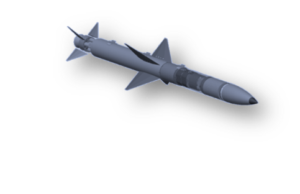 GIDS FAAZ missile family concept illustration — the FAAZ-SL E-SHORADS is a surface-launched variant of the FAAZ beyond-visual-range air-to-air missile, providing Pakistan with indigenous short-range air defence capability