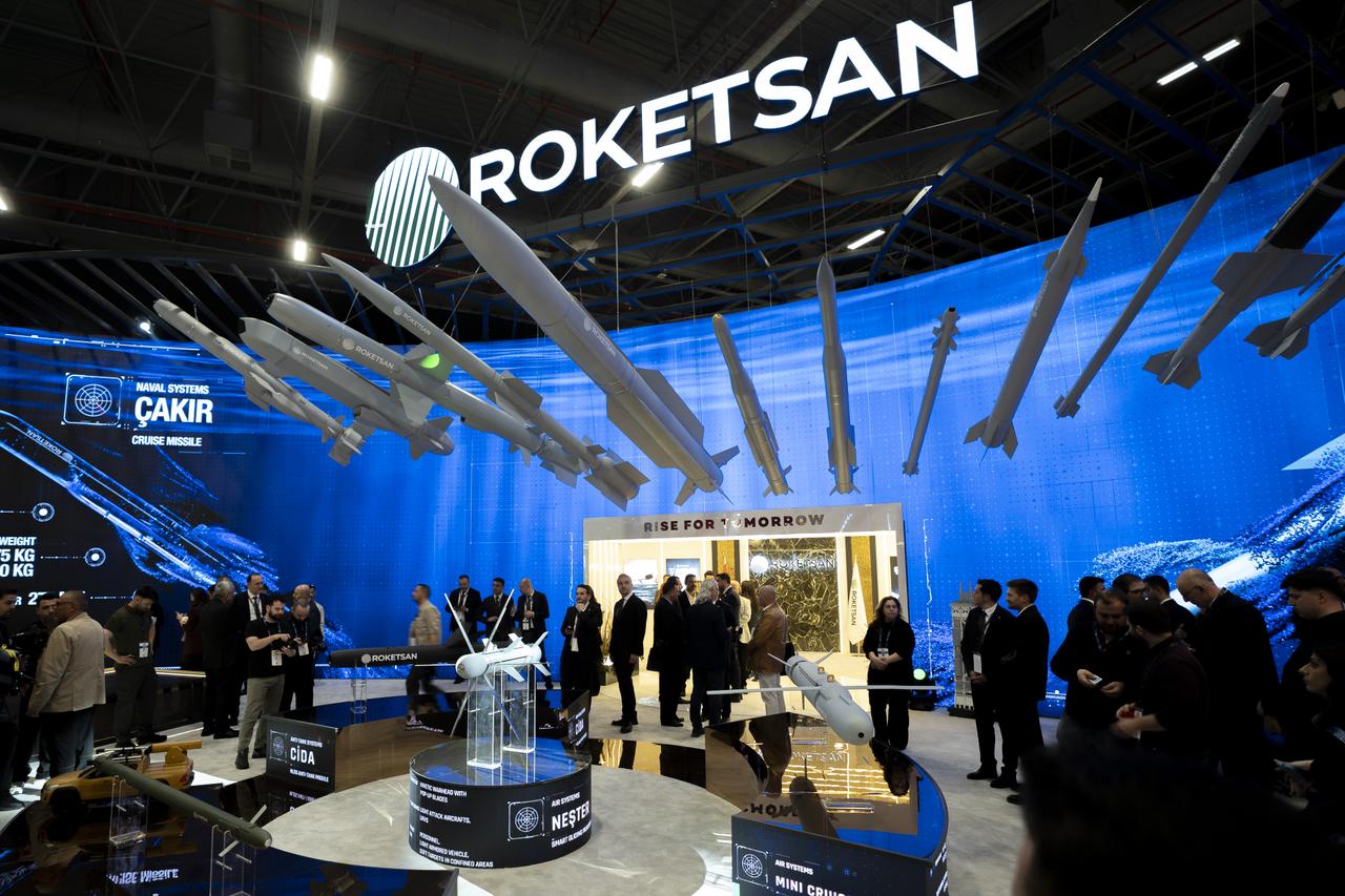 Roketsan Neşter Cida mini cruise missile Cirit C-UAS SAHA 2026 precision munitions low-collateral-damage blade warhead