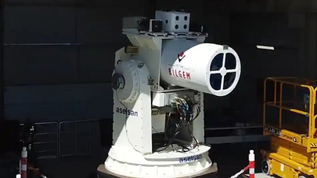 TÜBİTAK BİLGEM IŞIK 20 kW high-energy laser weapon, a Turkish directed-energy system among the contenders in Poland's LSBSE counter-drone program