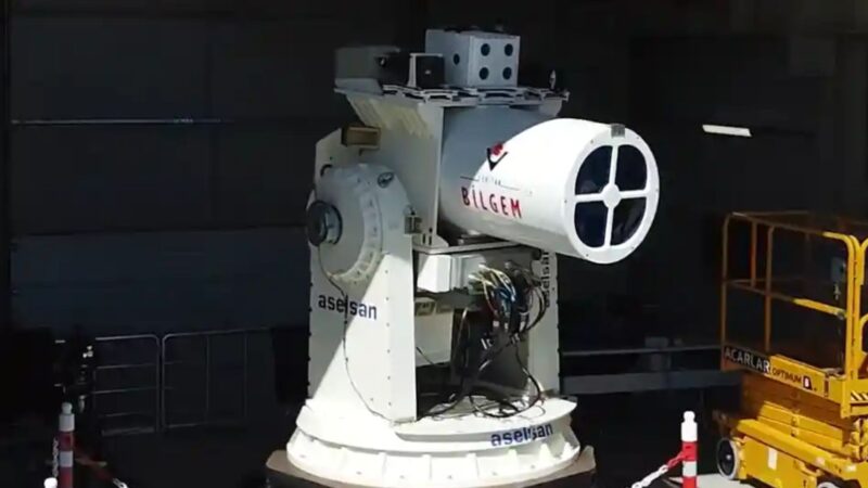 TÜBİTAK BİLGEM IŞIK 20 kW high-energy laser weapon, a Turkish directed-energy system among the contenders in Poland's LSBSE counter-drone program