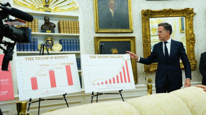 NATO Secretary-General Mark Rutte at the White House ahead of the NATO Ankara summit.