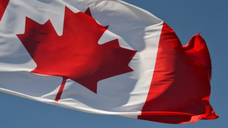 Canadian flag, symbolizing the Government of Canada's Defence Drone Initiative launch