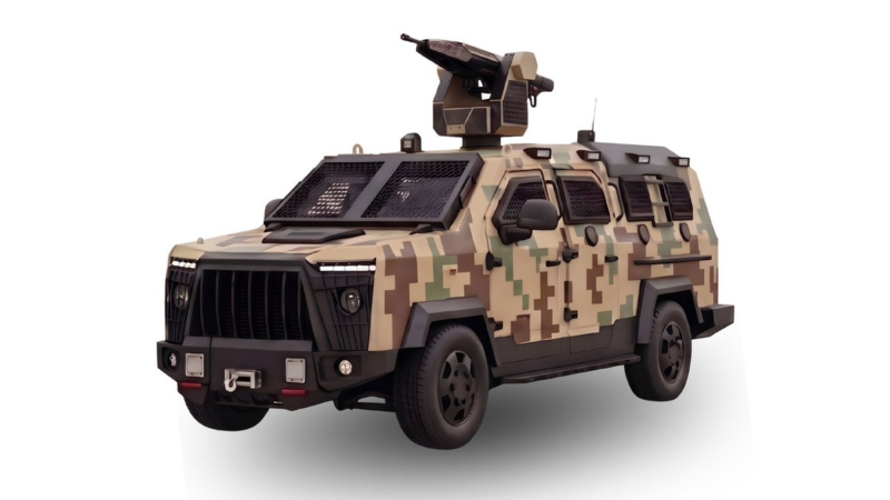 MHIL Liger 4x4 armoured security vehicle