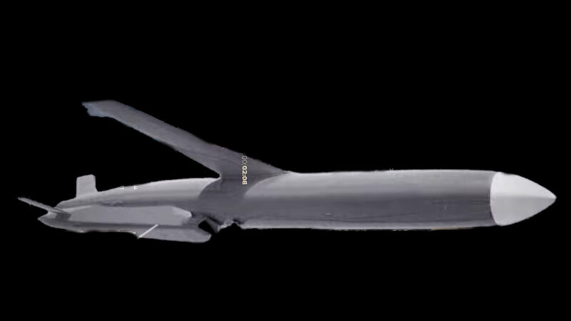 Render of Veda Aeronautics' Sureshastra Mk1 jet-powered loitering munition