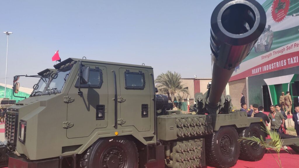 Photo of a NORINCO SH-15 artillery system at IDEAS 2018 in Karachi, Pakistan
