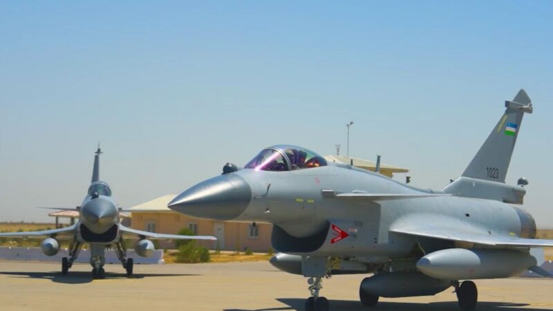 Uzbekistan Shows Its J-10CE Fighters for the First Time