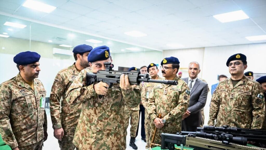 POF gas-operated assault rifle.