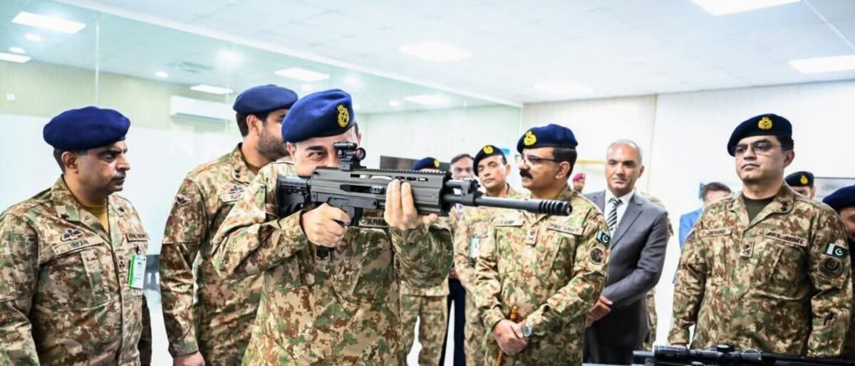 POF gas-operated assault rifle.