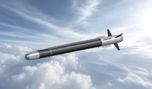 MBDA Counter Mass Interceptor (CMI) on its Surface-Launched ASRAAM launcher. © MBDA
