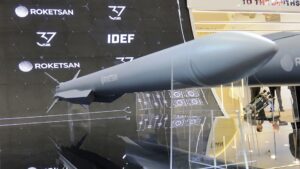 Photo of the Roketsan Gokbora
