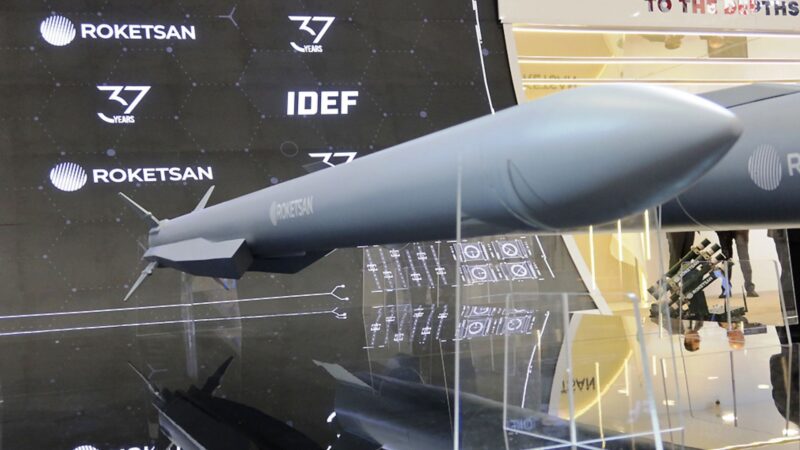 Photo of the Roketsan Gokbora