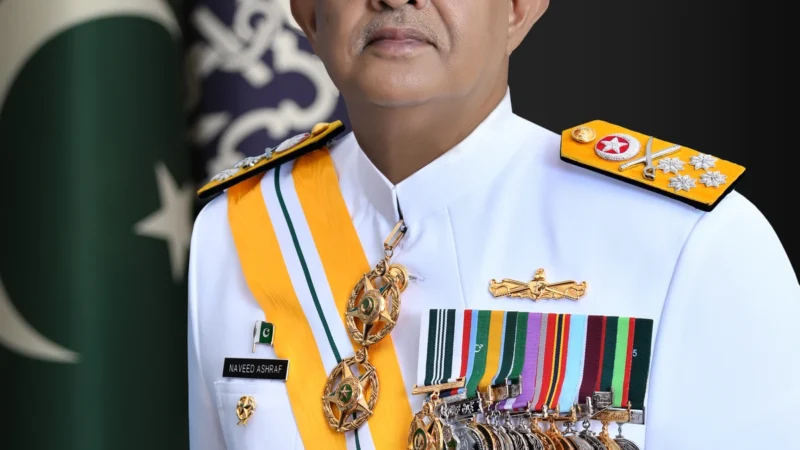 Admiral Naveed Ashraf, Chief of the Naval Staff, Pakistan Navy